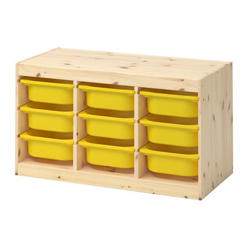 IKEA TROFAST storage combination with boxes Model Image