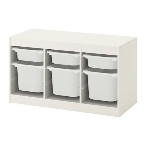 IKEA TROFAST storage combination with boxes Model Image