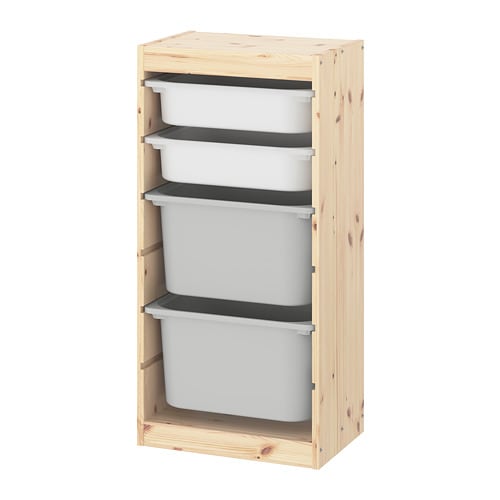 IKEA TROFAST storage combination with boxes Model Image