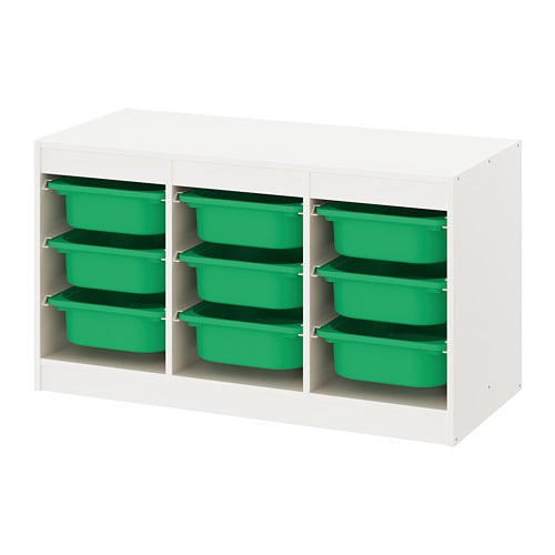 IKEA TROFAST storage combination with boxes Model Image