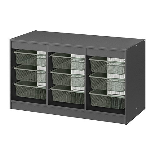 IKEA TROFAST storage combination with boxes Model Image