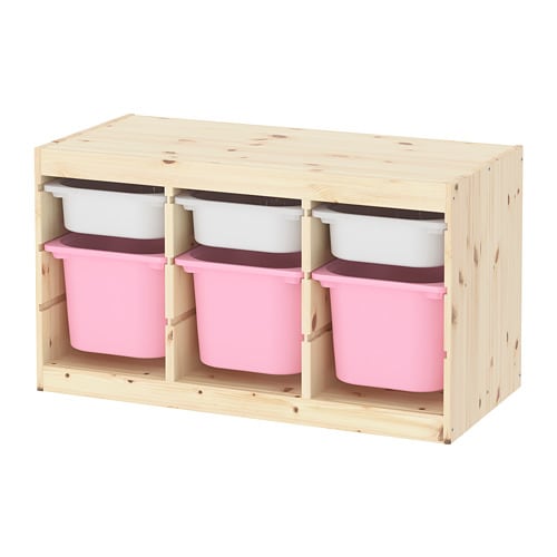 IKEA TROFAST storage combination with boxes Model Image