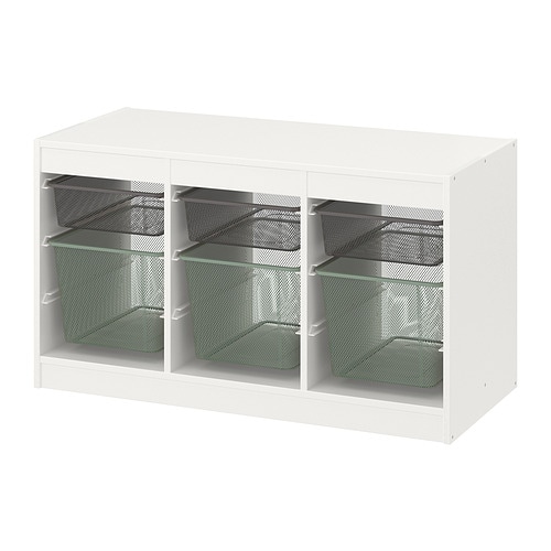 IKEA TROFAST storage combination with boxes Model Image