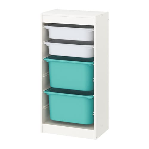 IKEA TROFAST storage combination with boxes Model Image