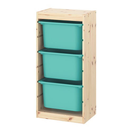 IKEA TROFAST storage combination with boxes Model Image