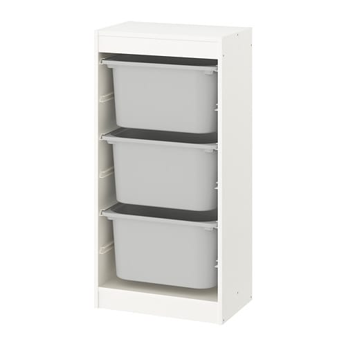 IKEA TROFAST storage combination with boxes Model Image