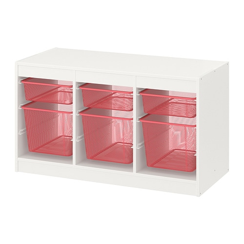 IKEA TROFAST storage combination with boxes Model Image