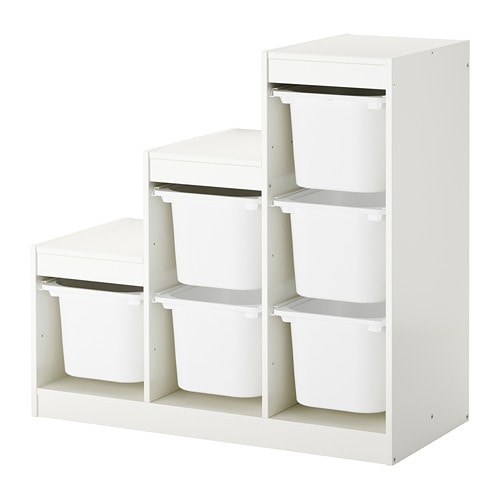 IKEA TROFAST storage combination with boxes Model Image