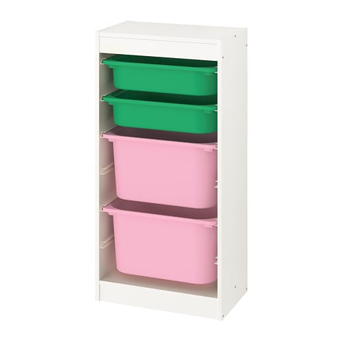 IKEA TROFAST storage combination with boxes Model Image