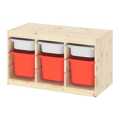 IKEA TROFAST storage combination with boxes Model Image