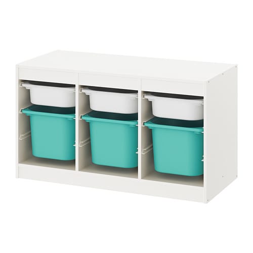 IKEA TROFAST storage combination with boxes Model Image