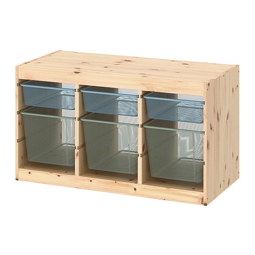 IKEA TROFAST storage combination with boxes Model Image