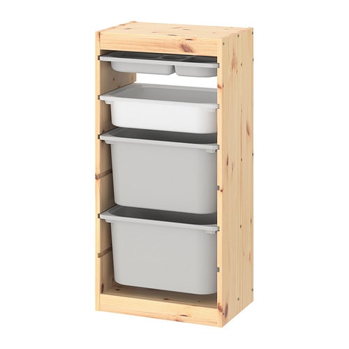 IKEA TROFAST storage combination with boxes/tray Model Image