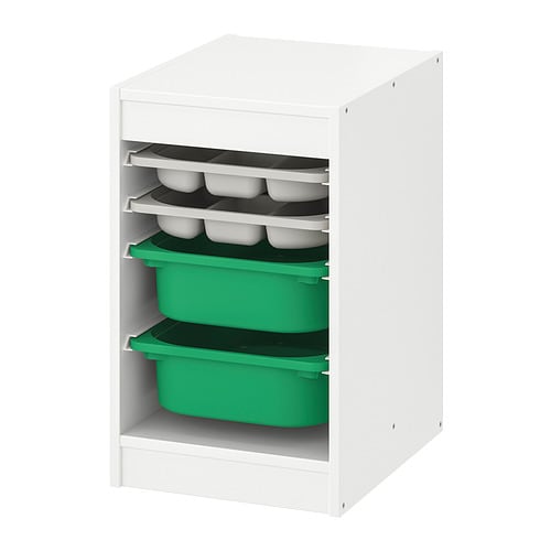 IKEA TROFAST storage combination with boxes/tray Model Image