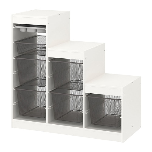 IKEA TROFAST storage combination with boxes/tray Model Image