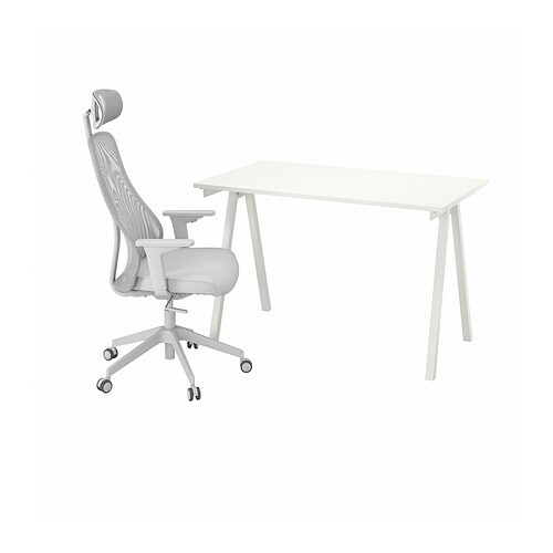 IKEA TROTTEN / MATCHSPEL desk and chair Model Image