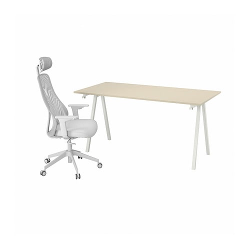 IKEA TROTTEN / MATCHSPEL desk and chair Model Image