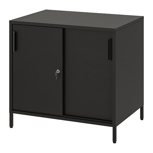 IKEA TROTTEN cabinet with sliding doors Model Image