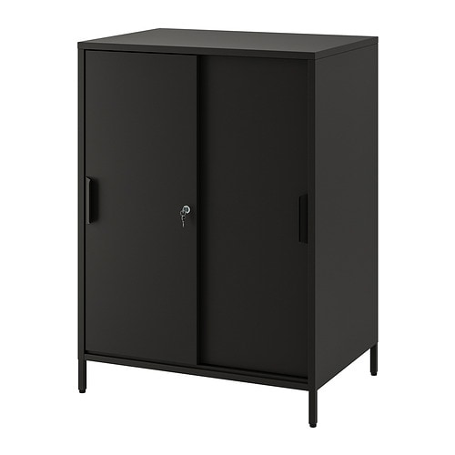 IKEA TROTTEN cabinet with sliding doors Model Image