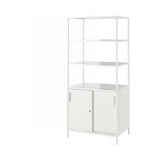 IKEA TROTTEN cabinet with sliding doors Model Image