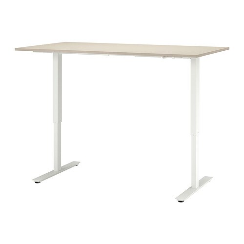 IKEA TROTTEN desk sit/stand Model Image