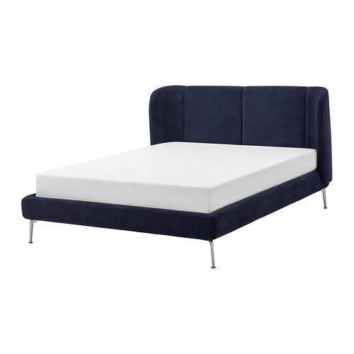 IKEA TUFJORD upholstered bed frame Model Image