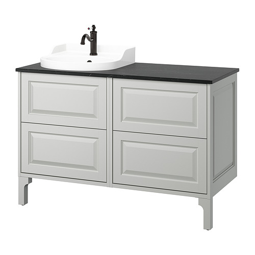 IKEA TÄNNFORSEN / RUTSJÖN Bathroom vanity with sink & faucet Model Image