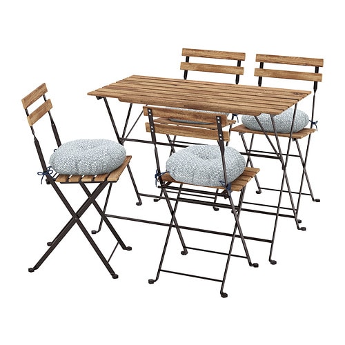 IKEA TÄRNÖ table and 4 chairs, outdoor Model Image