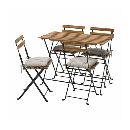 IKEA TÄRNÖ table and 4 chairs, outdoor Model Image