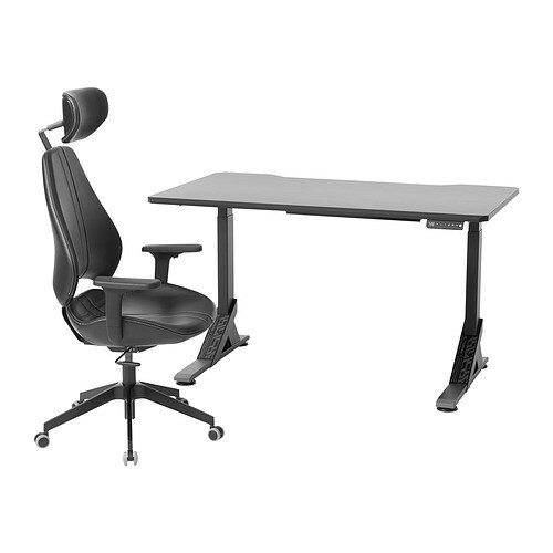 IKEA UPPSPEL / GRUPPSPEL gaming desk and chair Model Image