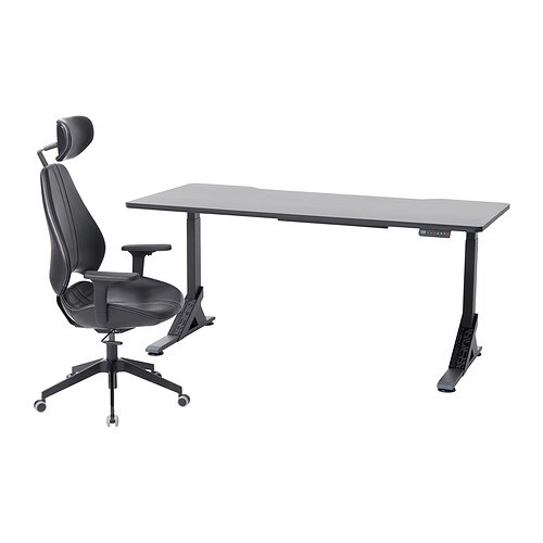 IKEA UPPSPEL / GRUPPSPEL gaming desk and chair Model Image