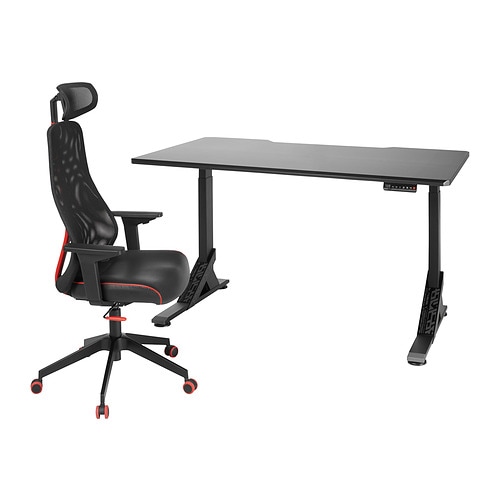 IKEA UPPSPEL / MATCHSPEL gaming desk and chair Model Image