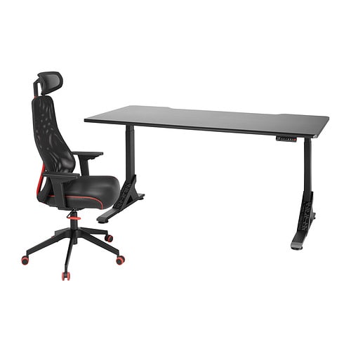 IKEA UPPSPEL / MATCHSPEL gaming desk and chair Model Image