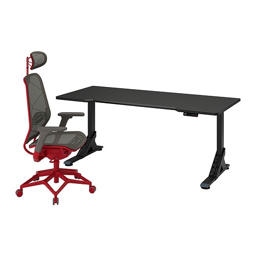 IKEA UPPSPEL / STYRSPEL gaming desk and chair Model Image