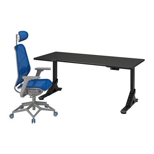 IKEA UPPSPEL / STYRSPEL gaming desk and chair Model Image