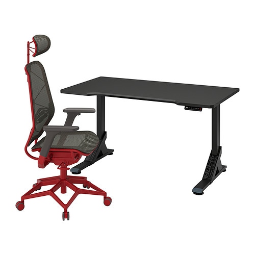 IKEA UPPSPEL / STYRSPEL gaming desk and chair Model Image