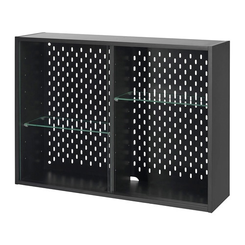 IKEA UPPSPEL glass-door cabinet Model Image