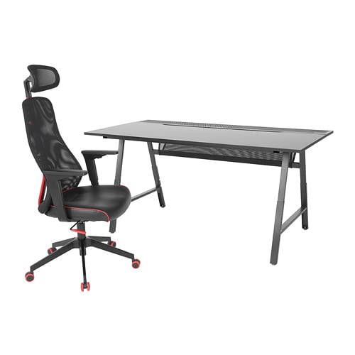 IKEA UTESPELARE / MATCHSPEL gaming desk and chair Model Image