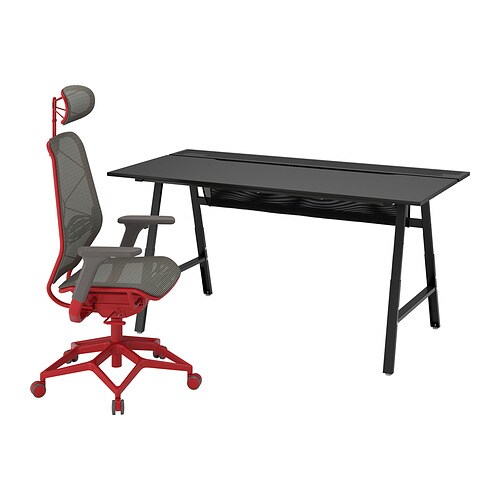 IKEA UTESPELARE / STYRSPEL gaming desk and chair Model Image