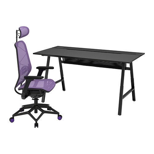 IKEA UTESPELARE / STYRSPEL gaming desk and chair Model Image