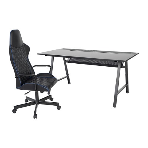 IKEA UTESPELARE gaming desk and chair Model Image