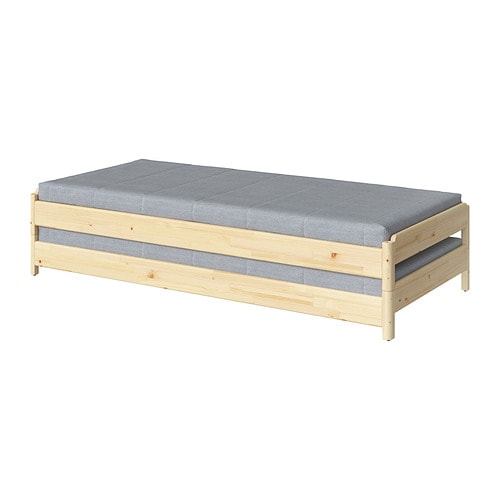 IKEA UTÅKER stackable bed with 2 mattresses Model Image