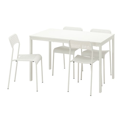 IKEA VANGSTA / ADDE table and 4 chairs Model Image