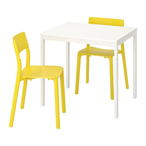 IKEA VANGSTA / JANINGE table and 2 chairs Model Image