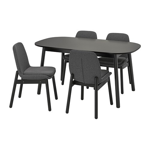 IKEA VEDBO / VEDBO table and 4 chairs Model Image