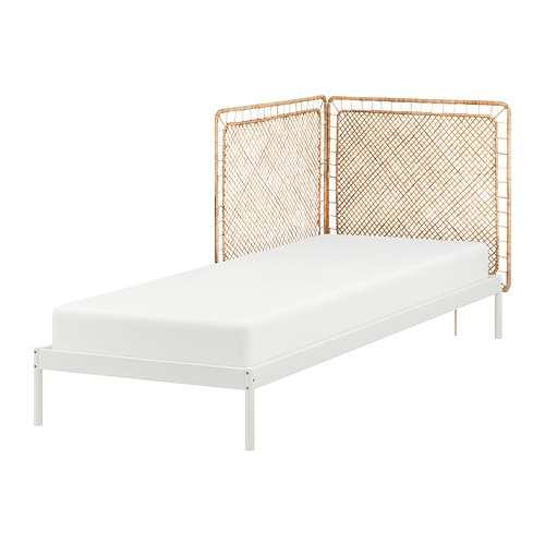 IKEA VEVELSTAD bed frame with 2 headboards Model Image