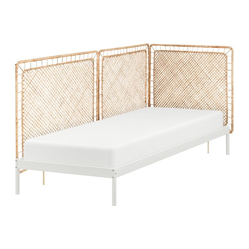 IKEA VEVELSTAD bed frame with 3 headboards Model Image