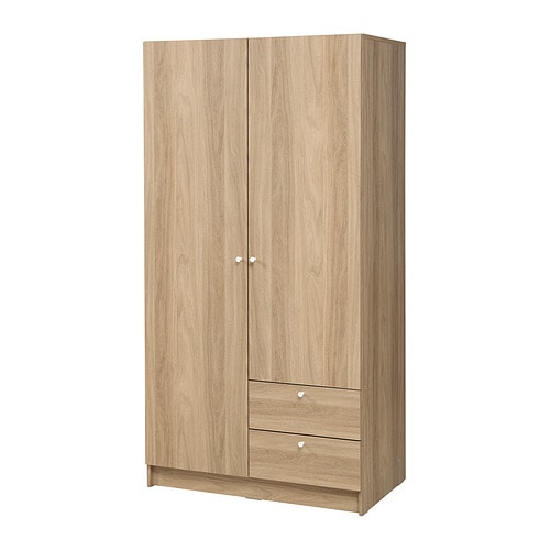 IKEA VILHATTEN wardrobe with 2 doors and 2 drawers Model Image