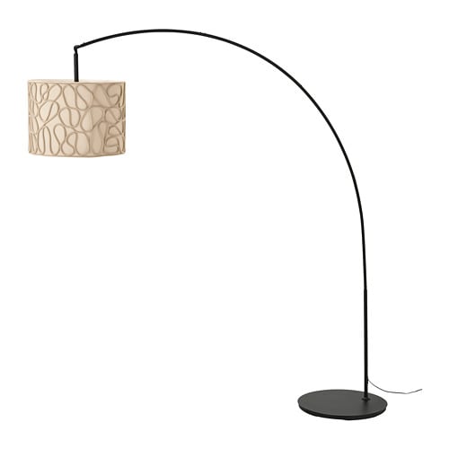 IKEA VINGMAST / SKAFTET floor lamp, arched Model Image