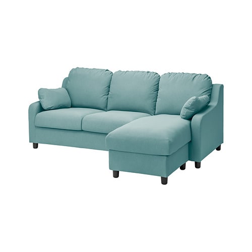 IKEA VINLIDEN sofa with chaise Model Image